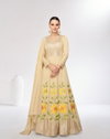 Mari Gold By Aashirwad Premium Silk Wedding Wear Readymade Gown With Dupatta Wholesale Shop In Surat
